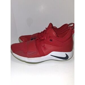 Nike PG 2.5 Basketball Shoe Red Size 13 Athletic Sneakers Bulldog Logo